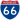 Straßenschild der I-66