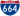 Straßenschild der I-664