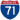 Straßenschild der I-71