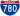 Straßenschild der I-780