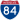 Straßenschild der I-84