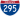 Straßenschild der I-295