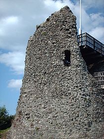 Die Ruine der Burg Eversberg