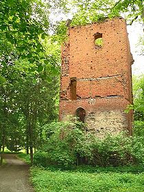 Bergfried der Burgruine Beetzendorf