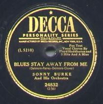 78er „Blues Stay Away from Me“ - Sonny Burke & His Orchestra
