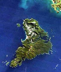 Satellitenbild von Stewart Island