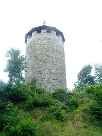 Der Turm der Scharfenburg