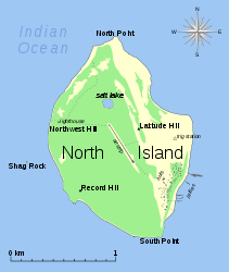 Karte von North Island