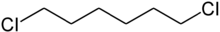 Strukturformel von 1,6-Dichlorhexan
