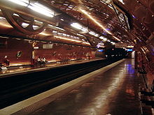 DIe Station der Linie 11