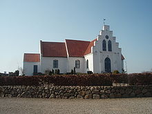 Kirche in Asserballe, im Kirchspiel Asserballe Sogn