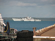 Australian Customs ship Triton moored in Darwin Harbour.jpg