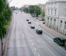 Bundesstraße 73 in Hamburg-Harburg
