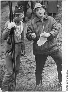 Hans Renner (rechts) mit dem von ihm trainierten Manfred Queck