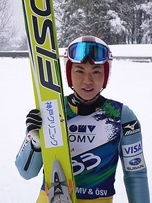 Ayumi Watase beim Continentalcup in Villach im Februar 2010