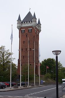 Der Wasserturm in Esbjerg