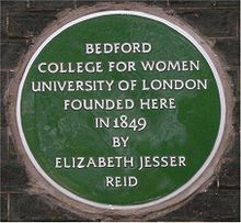 Green plaque Elizabeth Jesser Reid.jpg