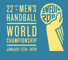 Logo der 22. Handball-Weltmeisterschaft der Herren