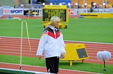 Heike Drechsler bei der EM 2002