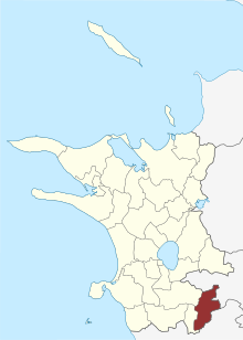 Lage des Ørslev Sogn in der Kalundborg Kommune