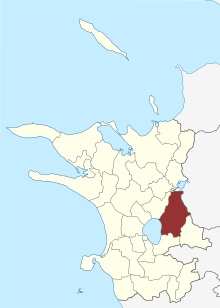 Lage des Buerup Sogn in der Kalundborg Kommune