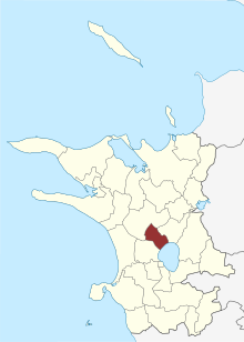 Lage des Lille Fuglede Sogn in der Kalundborg Kommune