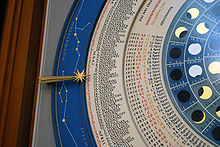 Lübeck Marienkiche-Astronomische Uhr Detail 070311.jpg