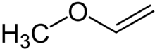 Struktur von Methylvinylether