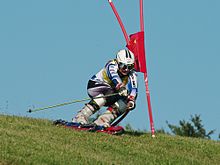 Michal Pohl im FIS-Super-G von Rettenbach im Juli 2011