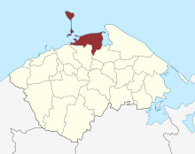 Lage des Klinte Sogn in der Nordfyns Kommune