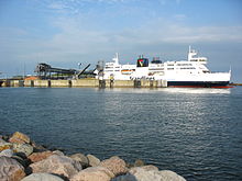 Fährhafen von Rødbyhavn
