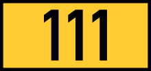 Reichsstraße 111 number.svg
