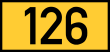 Reichsstraße 126 number.svg