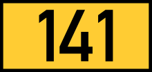 Reichsstraße 141 number.svg