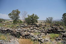 Ruins of Bethsaida village in summer 2011 (5).JPG