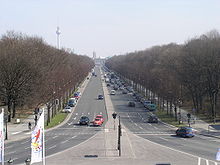 Bundesstraße 2 in Berlin (Straße des 17. Juni)