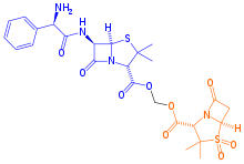 Sultamicillin schematic.svg