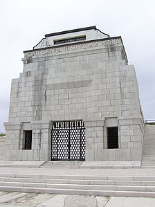 Ossarium auf dem Gipfel