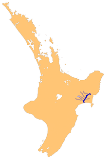 Das Wairoa-Flusssystem in der Region Hawke’s Bay