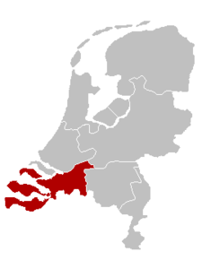 Karte Bistum Breda