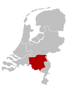 Karte Bistum ’s-Hertogenbosch