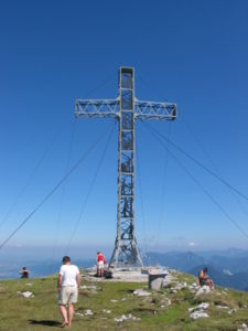 Gipfelkreuz des Brunnkogels