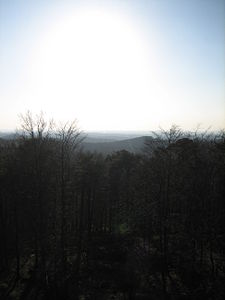 Blick vom Eschkopfturm gen Westen