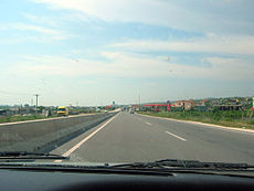 Streckenabschnitt zwischen Rrogozhina und Lushnja