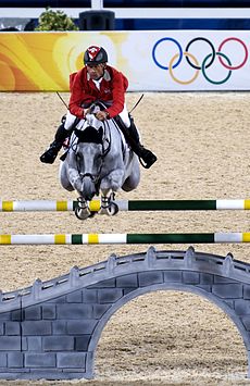 Pius Schwizer und Nobless M, Olympische Spiele 2008