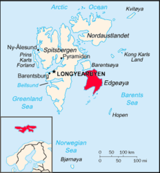 Lage von Edgeøya