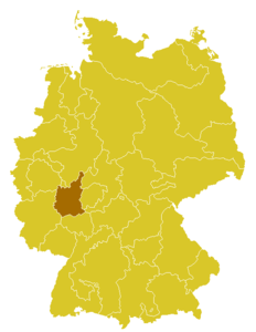 Karte Bistum Limburg