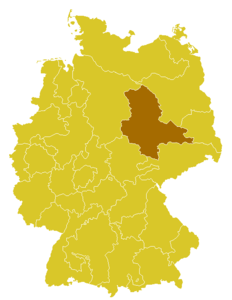 Karte Bistum Magdeburg