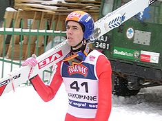 Anders Bardal beim Weltcup in Zakopane 2008