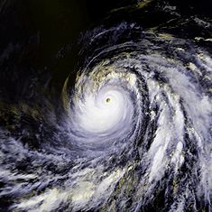 Hurrikan Guillermo am 5. August 1997